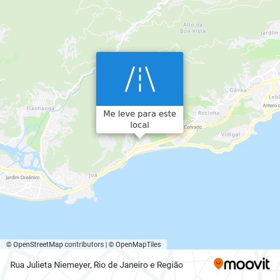 Rua Julieta Niemeyer mapa