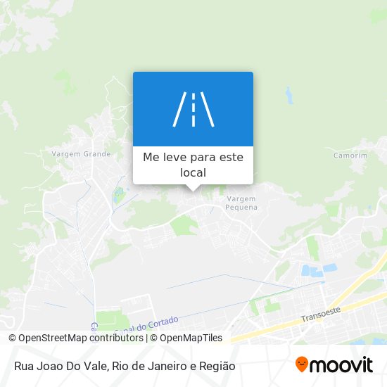 Rua Joao Do Vale mapa