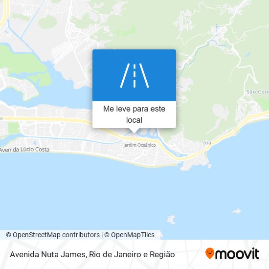 Avenida Nuta James mapa