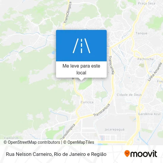 Rua Nelson Carneiro mapa