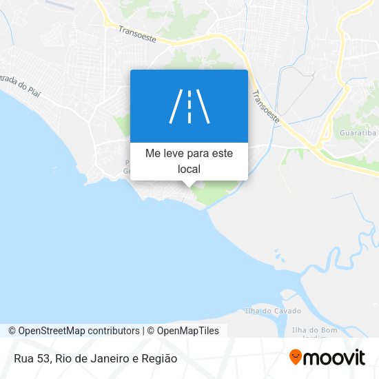 Rua 53 mapa