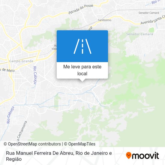 Rua Manuel Ferreira De Abreu mapa