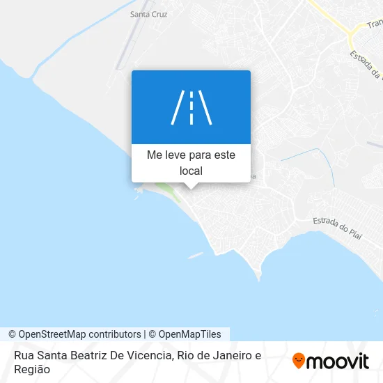 Rua Santa Beatriz De Vicencia mapa