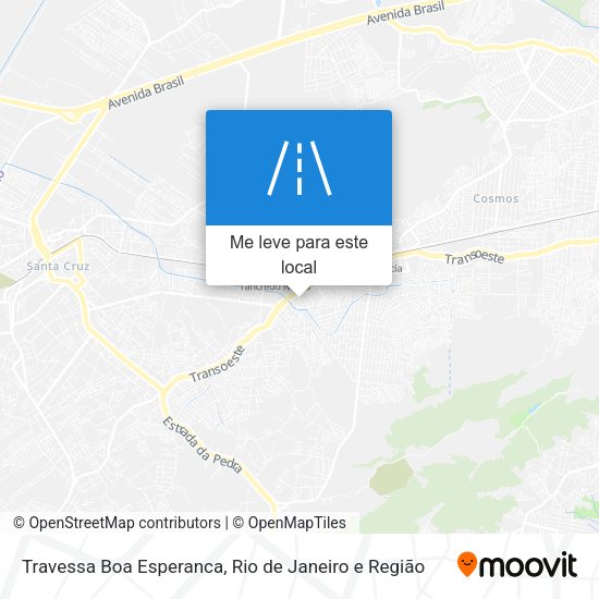 Travessa Boa Esperanca mapa