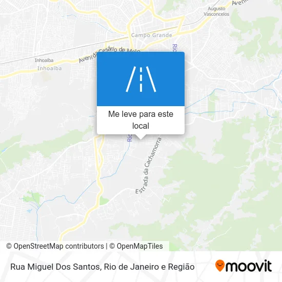 Rua Miguel Dos Santos mapa