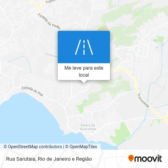 Rua Sarutaia mapa