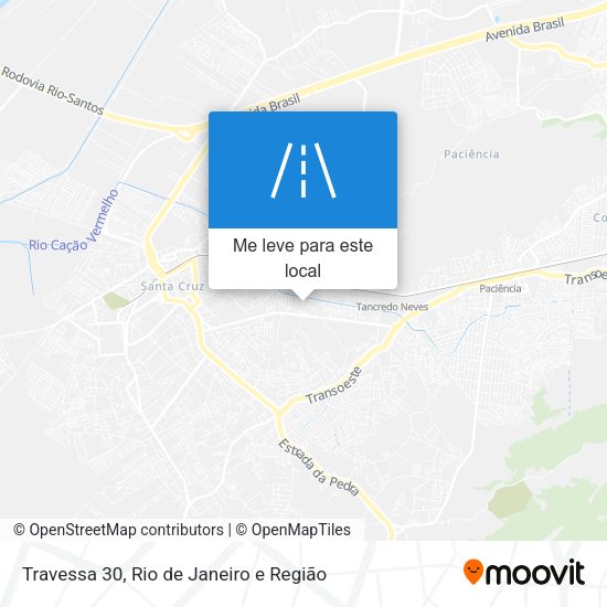 Travessa 30 mapa