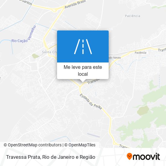 Travessa Prata mapa