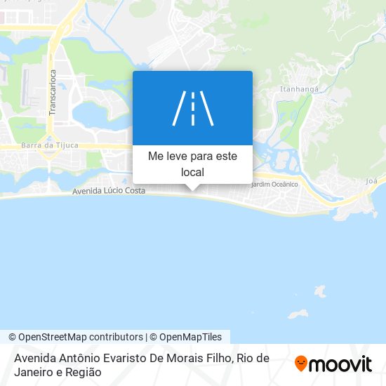 Avenida Antônio Evaristo De Morais Filho mapa