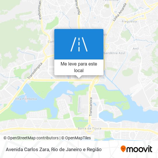 Avenida Carlos Zara mapa