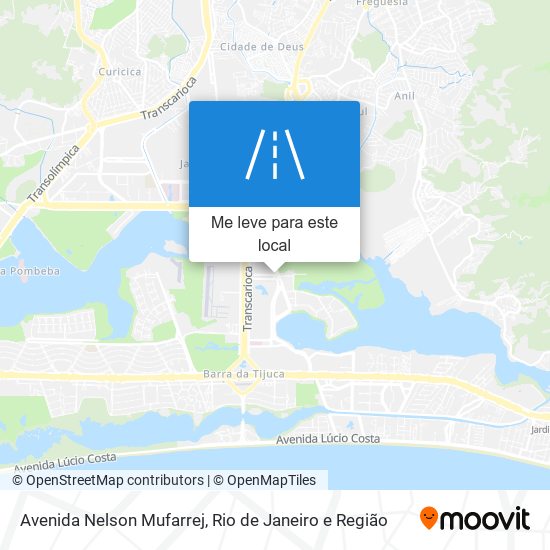 Avenida Nelson Mufarrej mapa