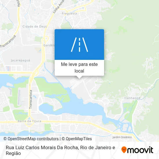 Rua Luiz Carlos Morais Da Rocha mapa