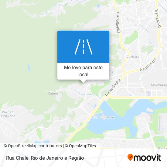 Rua Chale mapa