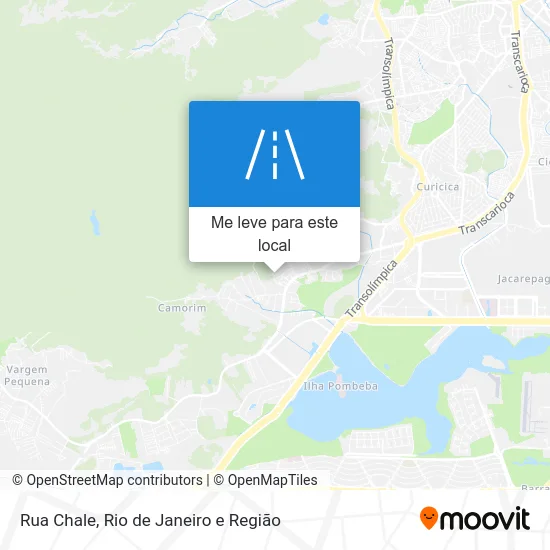 Rua Chale mapa