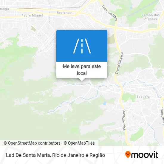 Lad De Santa Maria mapa