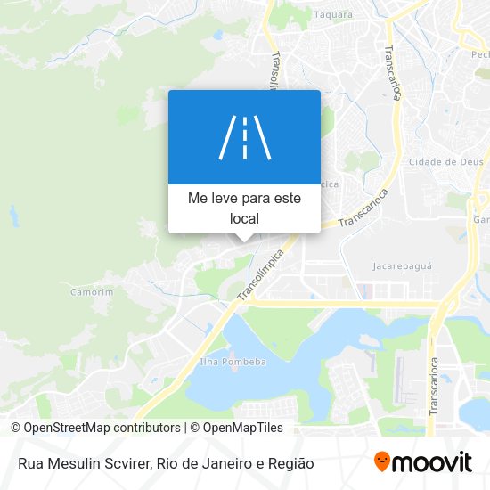 Rua Mesulin Scvirer mapa