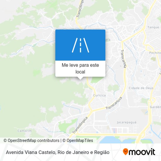 Avenida Viana Castelo mapa