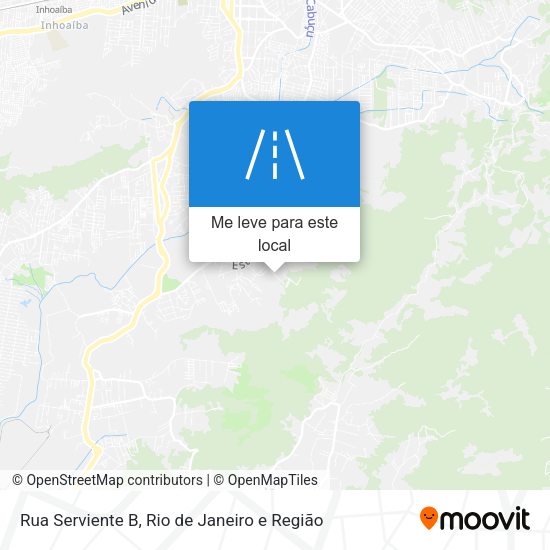 Rua Serviente B mapa