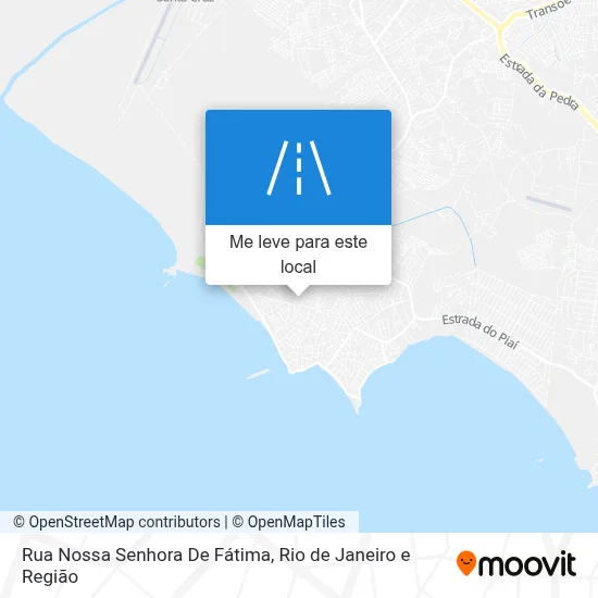 Rua Nossa Senhora De Fátima mapa