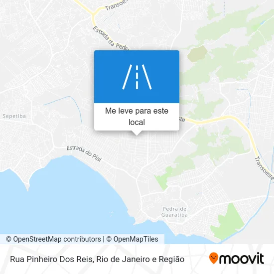 Rua Pinheiro Dos Reis mapa