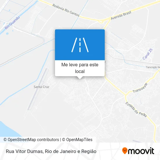 Rua Vitor Dumas mapa