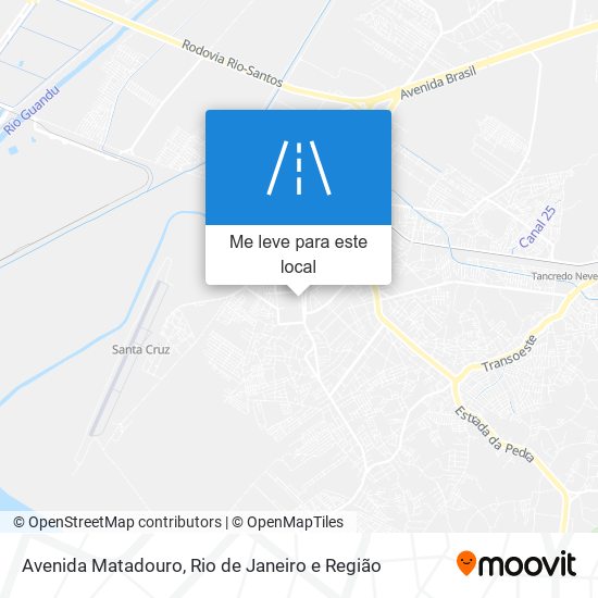 Avenida Matadouro mapa