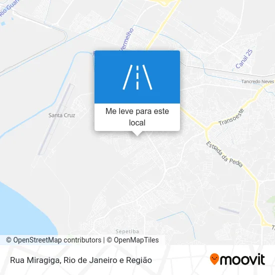 Rua Miragiga mapa