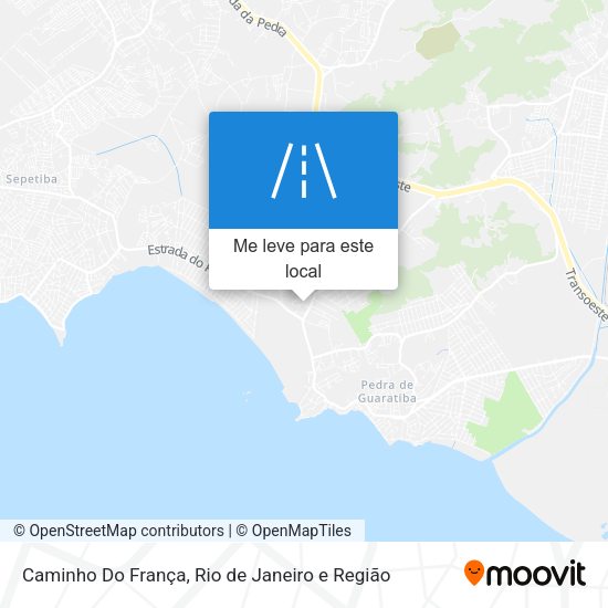 Caminho Do França mapa