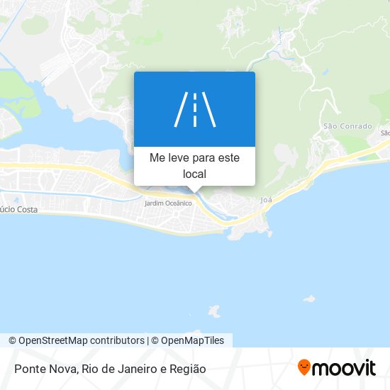 Ponte Nova mapa