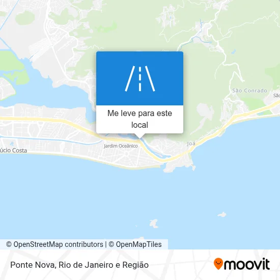 Ponte Nova mapa