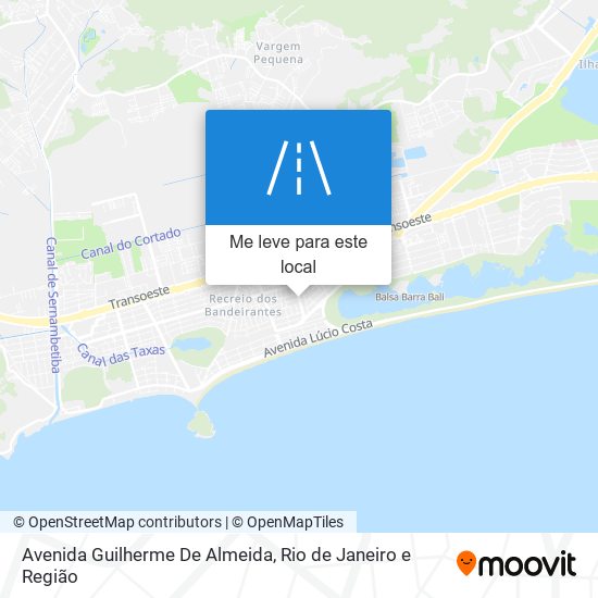 Avenida Guilherme De Almeida mapa
