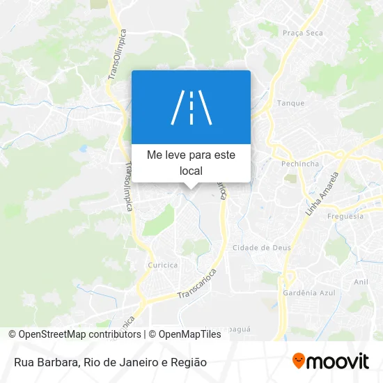 Rua Barbara mapa