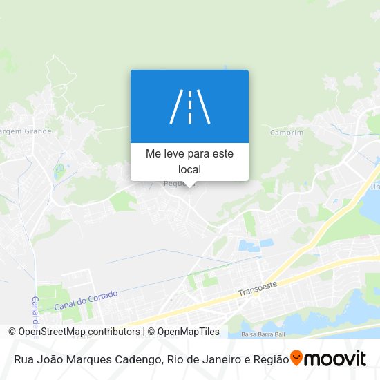 Rua João Marques Cadengo mapa