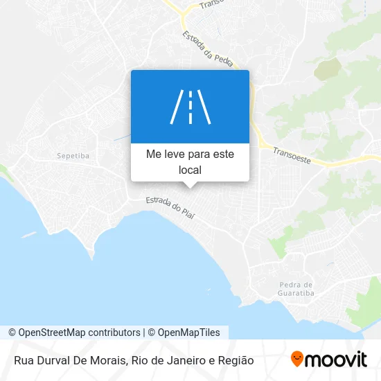 Rua Durval De Morais mapa