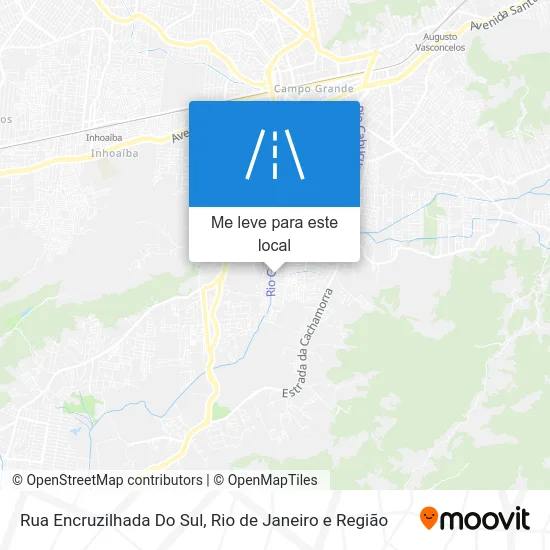 Rua Encruzilhada Do Sul mapa