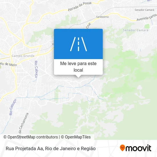 Rua Projetada Aa mapa