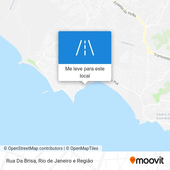 Rua Da Brisa mapa