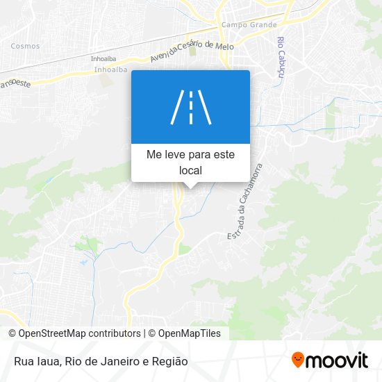 Rua Iaua mapa