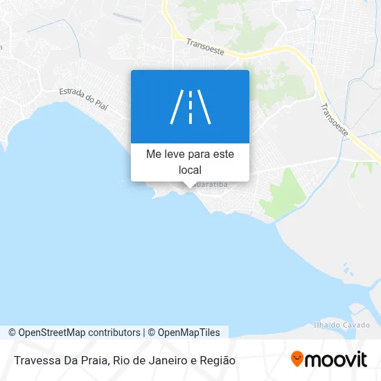 Travessa Da Praia mapa