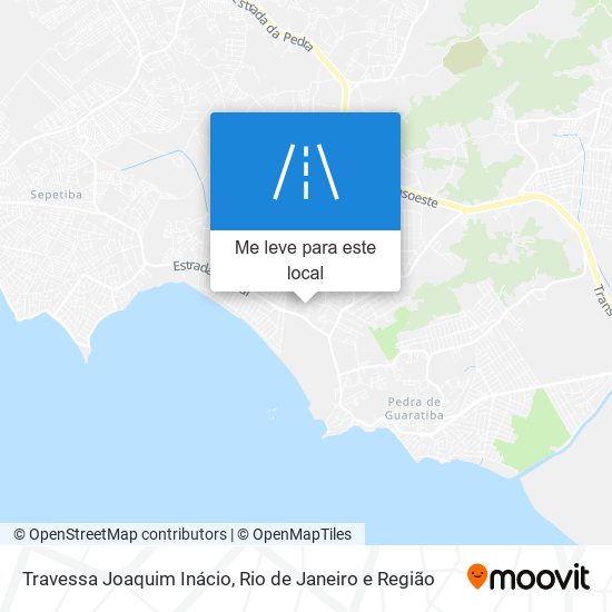 Travessa Joaquim Inácio mapa