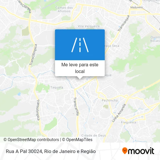 Rua A Pal 30024 mapa