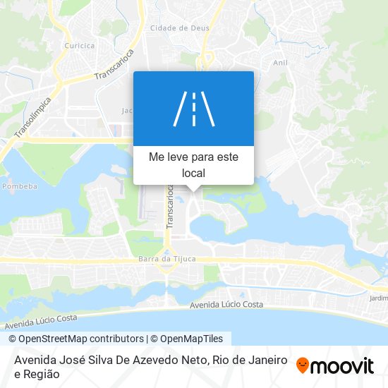 Avenida José Silva De Azevedo Neto mapa