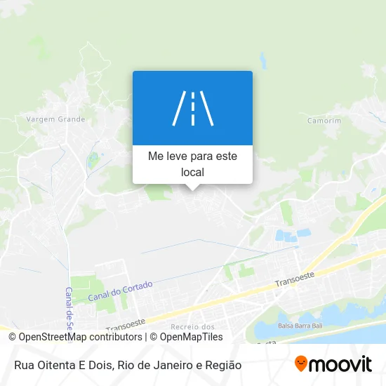 Rua Oitenta E Dois mapa