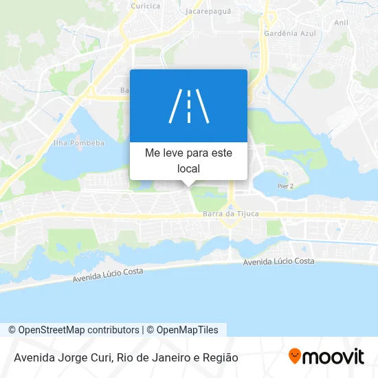 Avenida Jorge Curi mapa