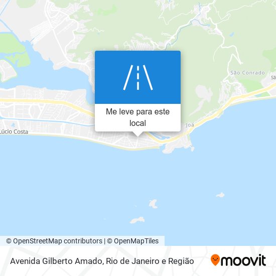 Avenida Gilberto Amado mapa