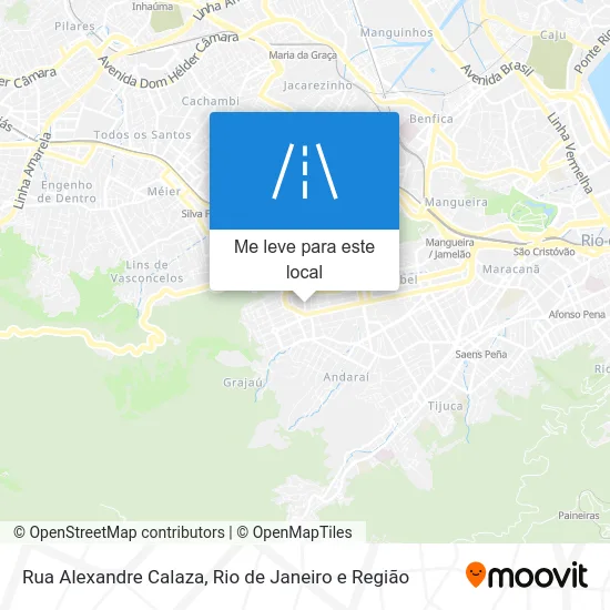 Rua Alexandre Calaza mapa