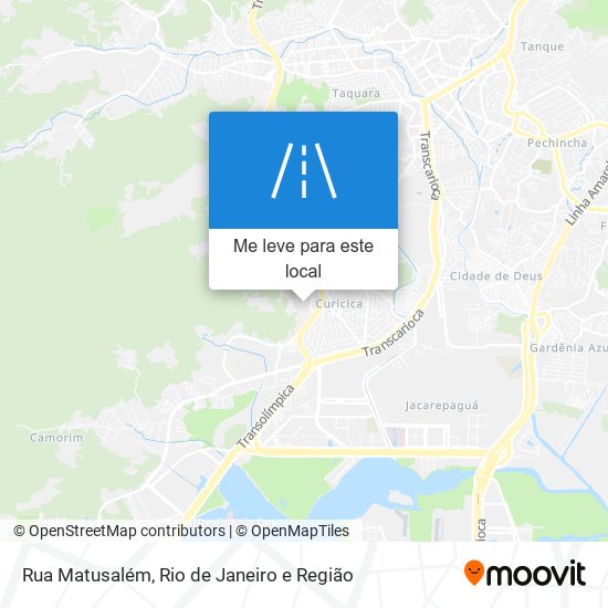 Rua Matusalém mapa