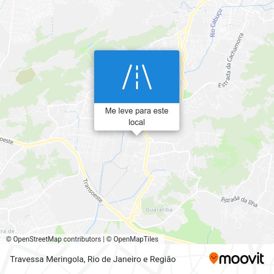 Travessa Meringola mapa