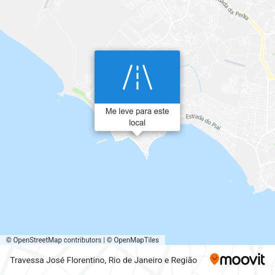 Travessa José Florentino mapa