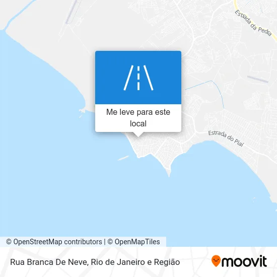 Rua Branca De Neve mapa